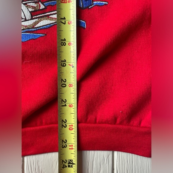 Vintage Santa Sz Small Andover Unisex Ugly Christmas Sweatshirt - Picture 5 of 9